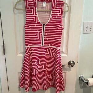 Vfish Dress S Pink & Cream